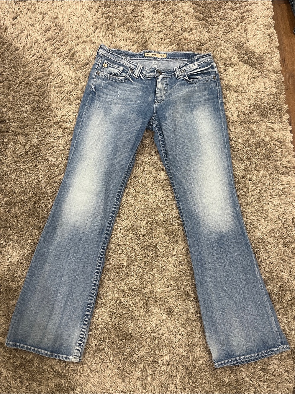 Big Star Light Blue Flare Jeans